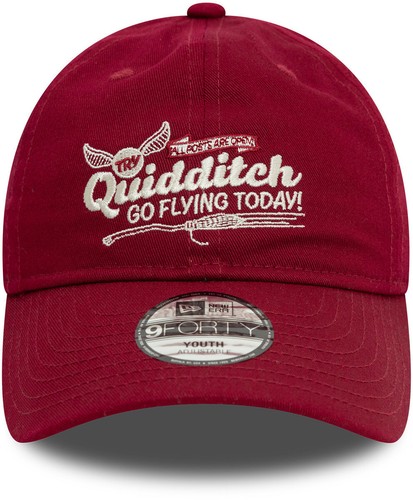 Harry Potter Kids New Era 9Twenty 'Quidditch Go Flying Today' Cardinal Cap - Picture 2 of 6
