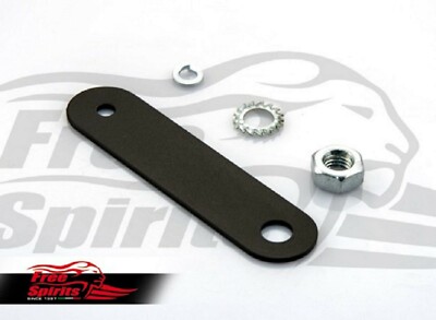 R. Free Spirits Black Horn Relocation Bracket for Harley Davidson XG