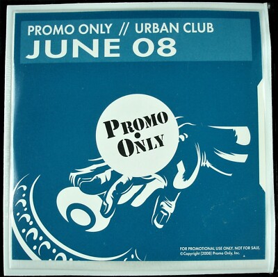 PROMO ONLY ''URBAN CLUB JUNE 2008'' DJ PROMO 2X CD COMPILATION FOXY BROWN *NEW*
