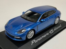 1/43 Minichamps Porsche Panamera 4S  Diesel Blue Dealer Edition WAP020760 OH