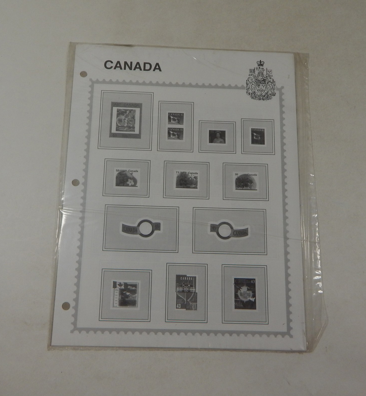Canadian Wholesale Supply Constitution Canada Stamp Album 1995 Album