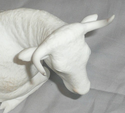 Lenox The Nativity 5 Animals Camel Donkey Cow Sheep White 1988 Bisque W/ Box - Picture 13 of 23