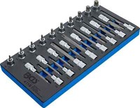 "Bgs 26X Torx Bit 1/2\" NüSse Nuss SteckschlüSsel Bitnuss T20-T70 T-Profil +Modul"