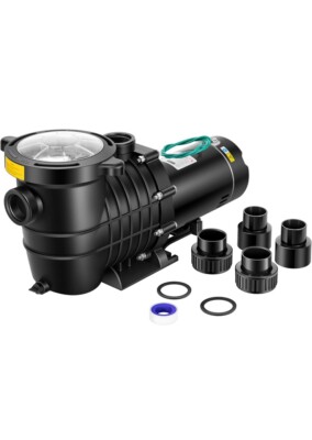 2.0 HP 6800 GPH Self Primming Dual Voltage in/Above Ground Swimming Pool Pump