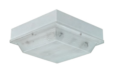 INCON CLOSE-TO-CEILING IMPACT RESISTANT LIGHT FIXTURE 3500 KELVIN DAMP LOCATION