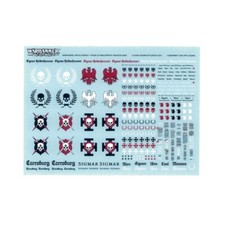 Warhammer TOW Empire of Man Transfer Sheet NEW