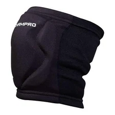 Champro MVP High Impact Low Profile Knee Pad - Black & White