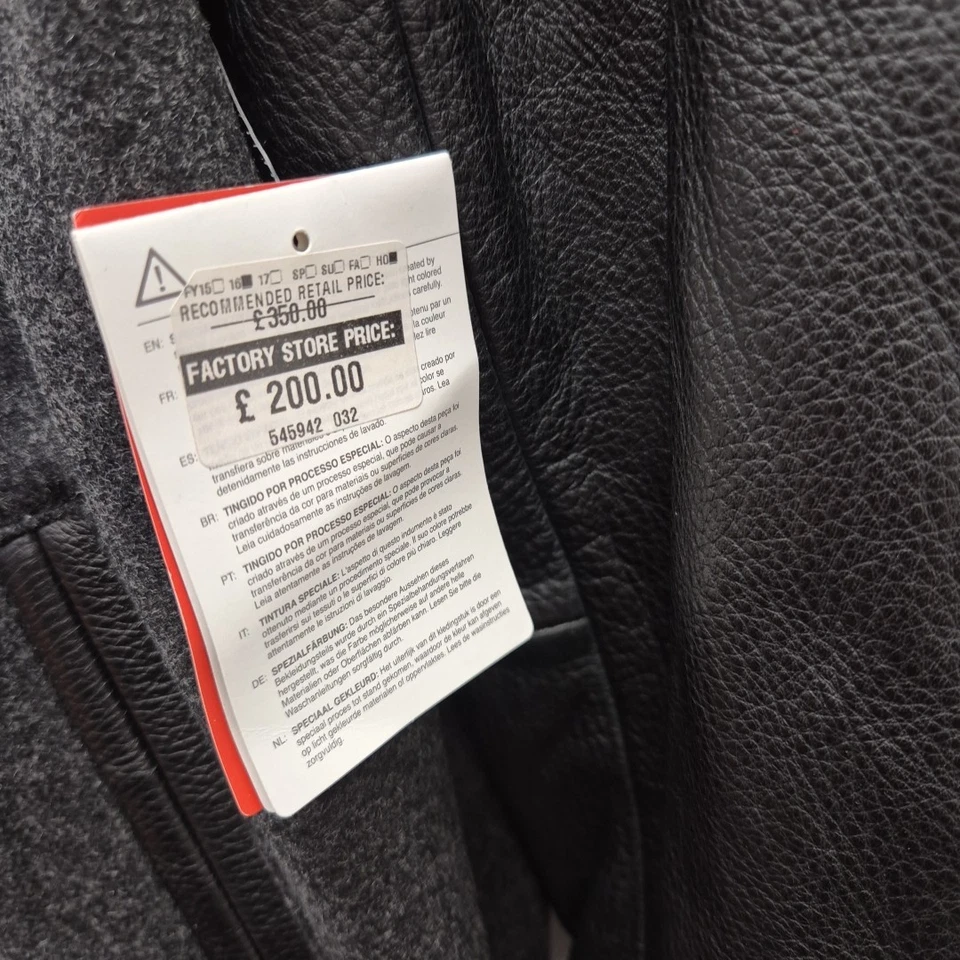 Nike Streetwear Destroyer Wool & Leather Varsity Bomber Aviator Jacket Medium - Image 2 of 4