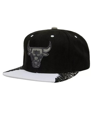 Chicago Bulls Snapback Cap Herren Erwachsene Mitchell & Ness NBA Baseball Mütze