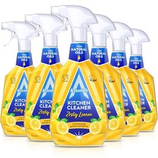 Image of 6x Astonish Kitchen Cleaner Zesty Lemon 750ml