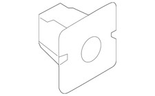 Genuine Kia Front Rocker Molding Clip 87714-fd200 Genuine Kia Front Rocker Molding Clip 87714-fd200