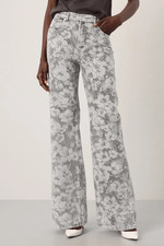 Moschino Jeans Laser Flower Trousers