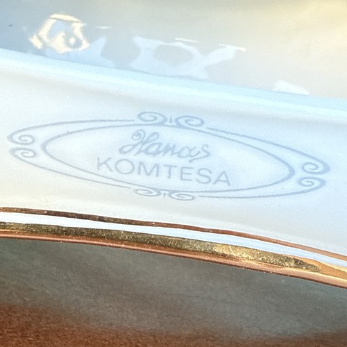 Royal Dux Bohemia Hanas Komtesa Porzellan Regaluhr - neues Mechanismus - Bild 5 von 9