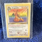 Pokémon Dragonite Fossil Rare Stage 2 Dragon 100 HP Card 19/62