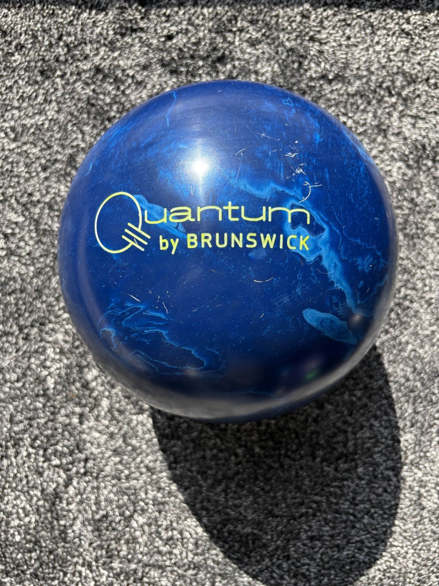 Brunswick Quantum Bias Pearl 15LB Bowling Ball Single Drill | eBay