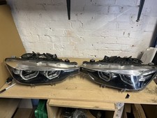 FAROS LED DERECHO IZQUIERDO BMW SERIE 3 F30 2014-19 EDICIÓN SHADOW ORIGINALES 