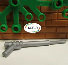 (P9 / 19 / 2) Lego Spear Gun Flat Silver Rounded Trigger Thin Spear Base 30088