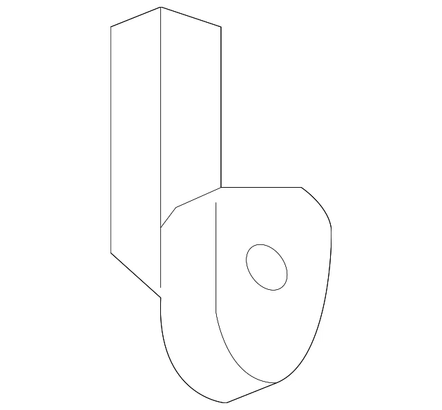 Suspensión trasera tubo de escape original GM 22822466 Foto 2 de 3