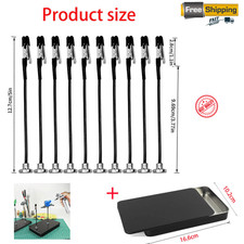 10 Flexible Clips Magnetic Helping Hands for Soldering All In One Station Box