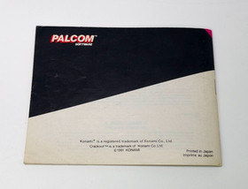 Crackout Nintendo NES Libretto Istruzioni Manuale FRA