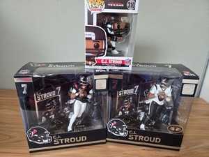 Mcfarland C J Stroud Regular and Variant and Funko Pop Bundle(NIB)