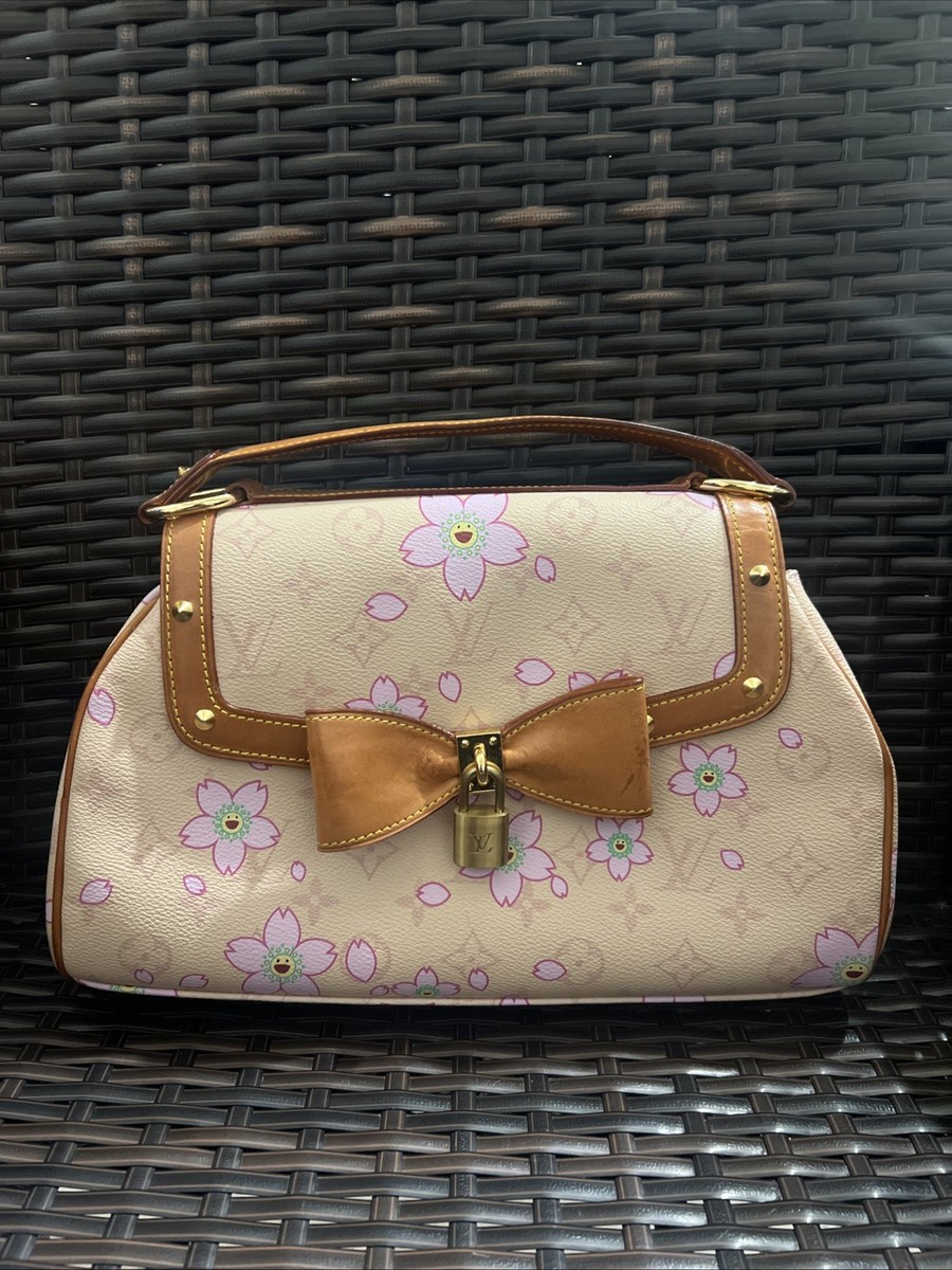 Louis Vuitton Cherry Blossom Murakami Bow Handbag Limited Edition