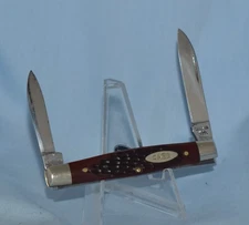 RARE CASE XX DELRIN STOCKMAN PEN KNIFE 4 DOT 1976 62042 UNUSED!