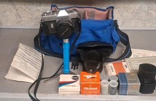 Mamiya/Sekor 1000 DTL Camera with Accessories Made in Japan Not Tested