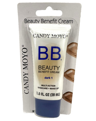 Candy Moyo Beauty Benefit Cream Dark Foundation 1 oz Skincare Makeup