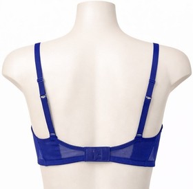 New Womens La Perla Blue Softly Padded Underwire Bra Made in Italy 1 / 32 B