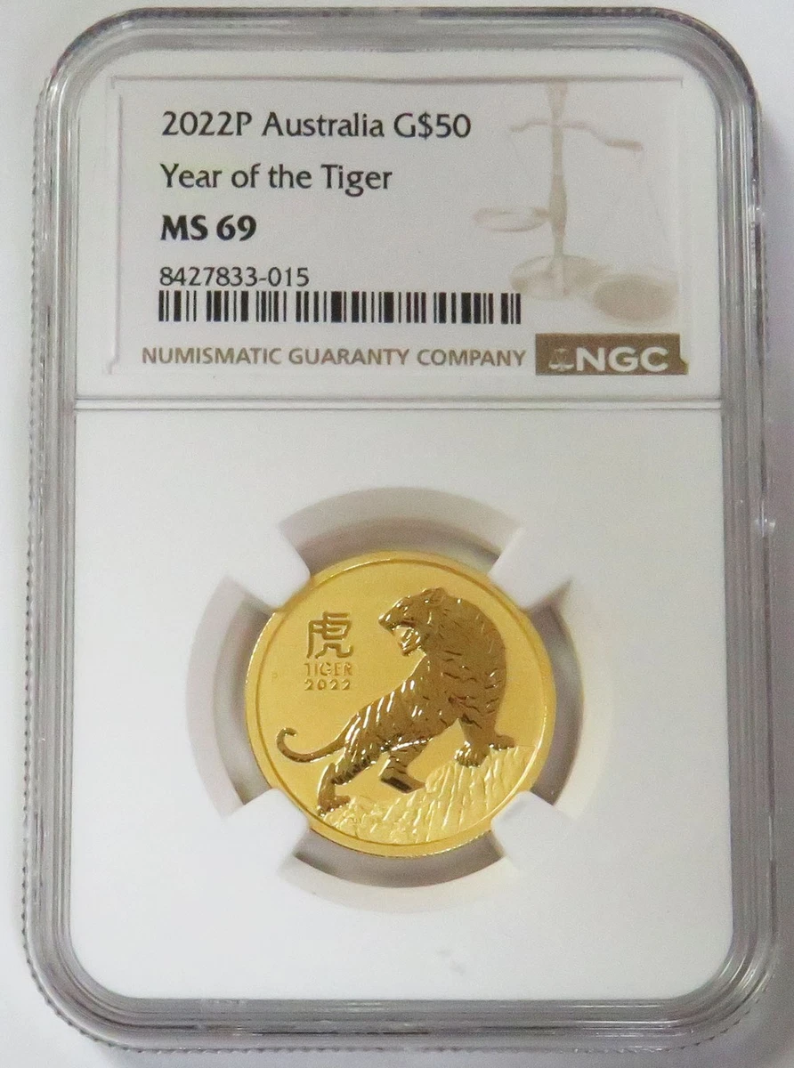 2022年オーストラリア 銀製虎 PCGS MS69 2022年オーストラリア 銀製虎コイン PCGS MS69 【公式通販】