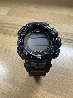  Casio Pro Trek Digital PAG240 Pathfinder sportwatch temp compass barometer alti