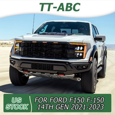 LED Headlights For Ford F150 2021-2023 Low/Medium/High Configuration Front Lamps