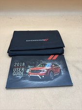 2018 DODGE Journey OWNERS MANUAL, SE SXT Crossroad GT, With Case Included