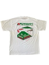Vintage 1989 Ghostbusters II Fujifilm Promo T-Shirt XL White Movie 80s Single St