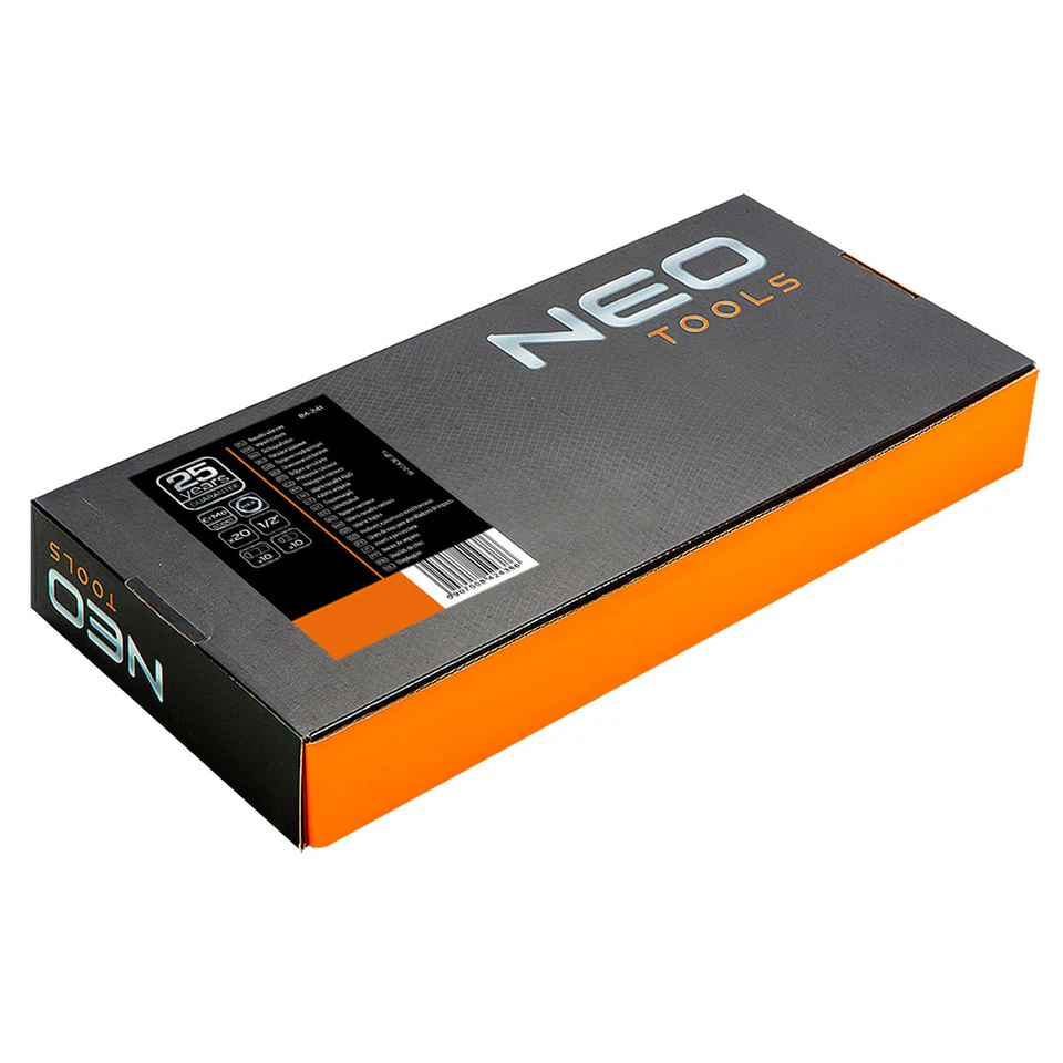 1/2" tomas de impacto, 10-24 mm, juego de 20, inserte - Imagen 2 de 2