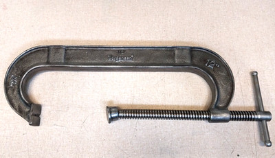 Vintage Jorgensen 112 C Clamp 12'' USA Heavy Duty industrial