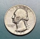 1951 S Washington Quarter~Silver