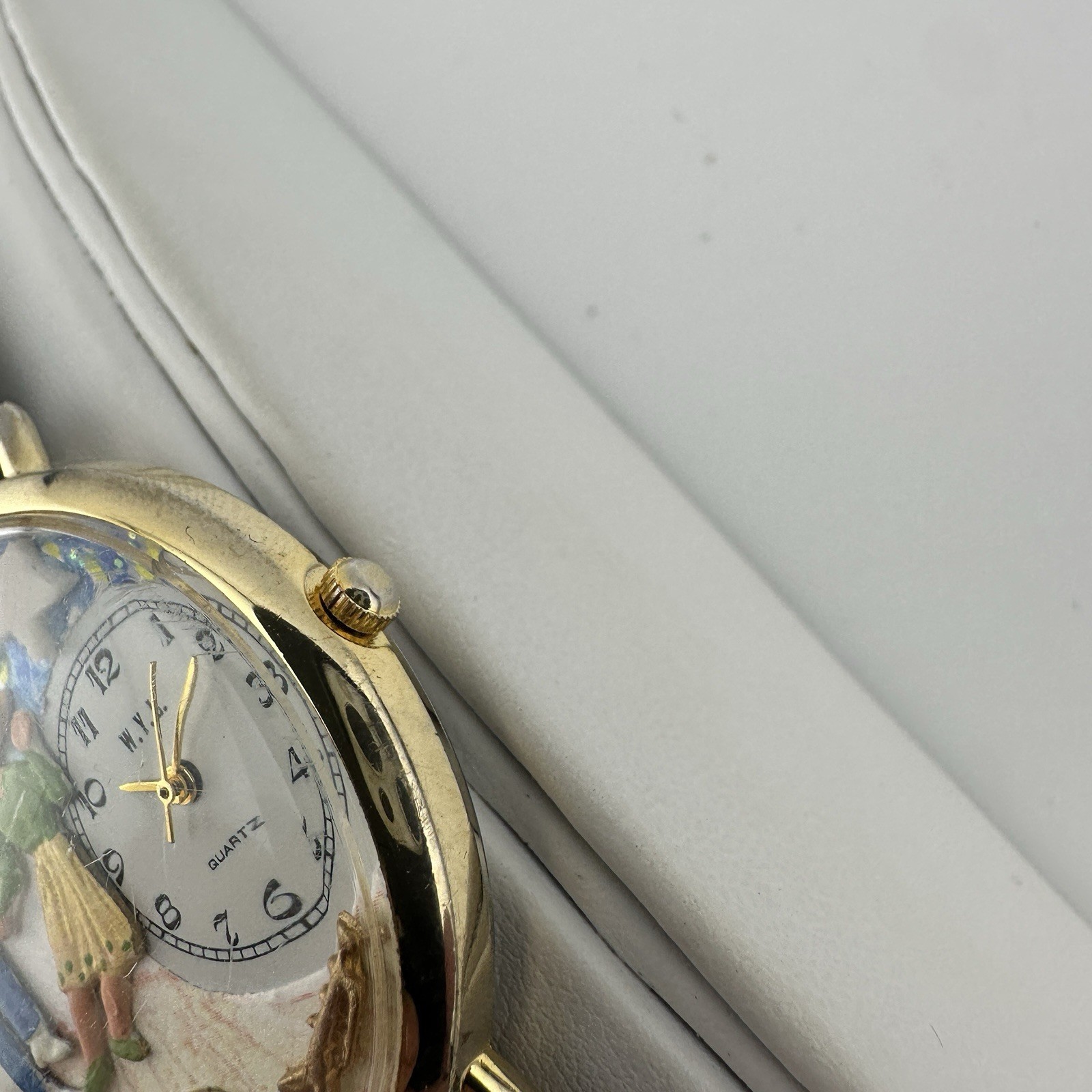 Vintage Music Dance Theme Watch W.Y.L. Quartz Trumpet Gift for Dancers, Working