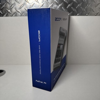 ZOOM ZP4 PodTrak P4 Podcast Recorder for sale online | eBay