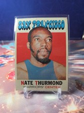 1971 Topps #131 Nate Thurmond San Francisco Warriors Basketball