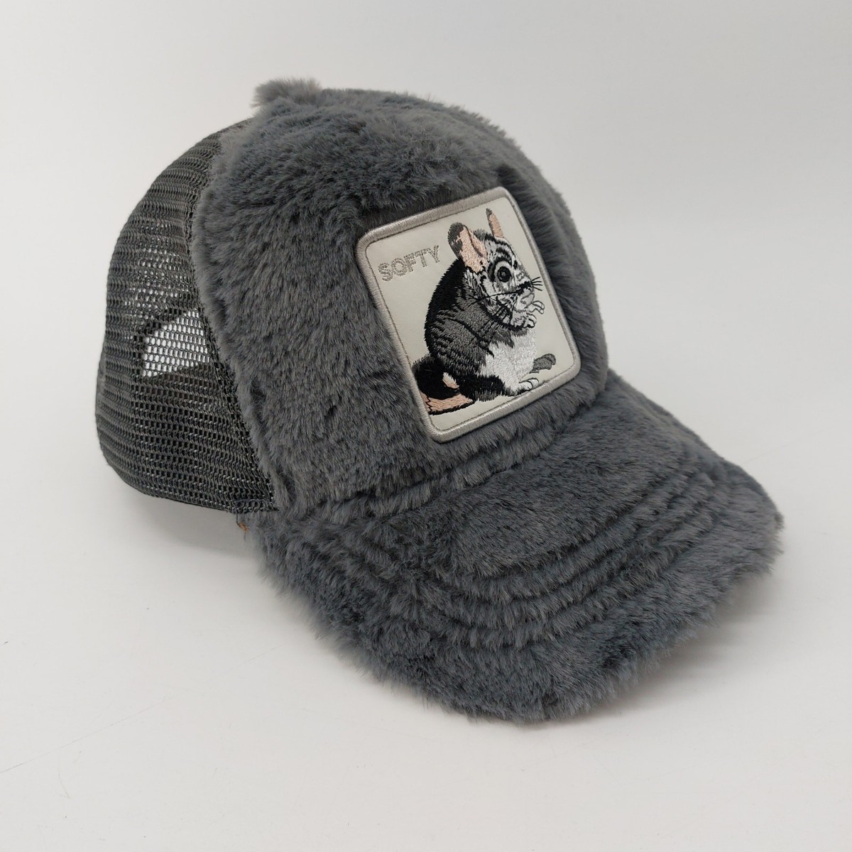 Goorin Hat Faux Fur Chilla Pilla Chill Pill Softy Mouse Chinchilla