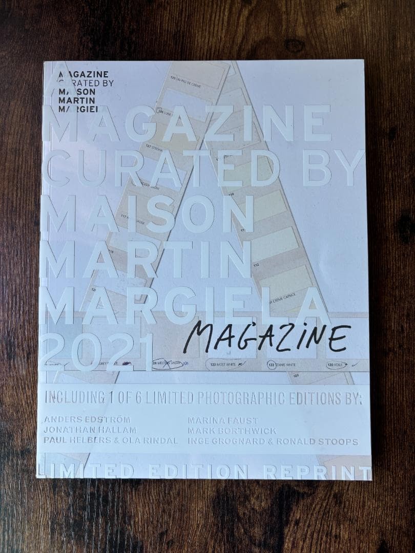 A MAGAZINE CURATED BY MAISON MARTIN MARGIELA 2021 Reprint Work