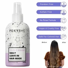 ***FoxyBae 12In1 Magic Daily Leave in Hair Mask 8oz - No More Bad Hair Days