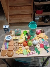 Lot Of Play Food Fake Food Mixed Items Brands & Years Little Tikes Melissa Doug 