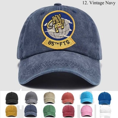 Customized Embroidered Hat 85th Flying Training Squadron, Trucker Hat, Gift Idea