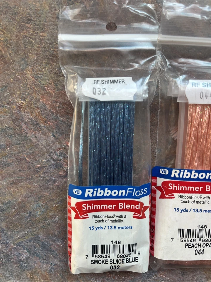 Lot of 8 - YLI Ribbon Floss - Original & Shimmer Blend - Free Shipping - Image 2 of 4