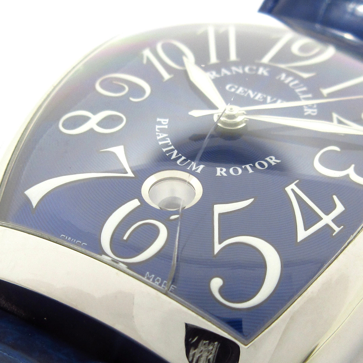 FRANCK MULLER Tonneau Curvex Date Platinum Rotor 8880SCDT 1