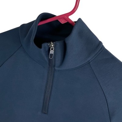Lululemon Shirt Mens Size M Navy Smooth Spacer Quarter Zip