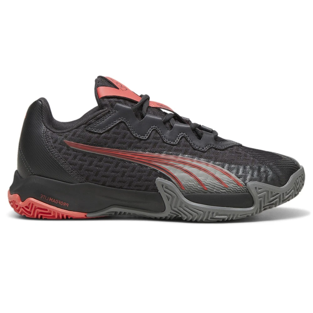 Puma Nova Elite Court Pickleball Uomo Grigio Sneakers Scarpe da Ginnastica 10759703